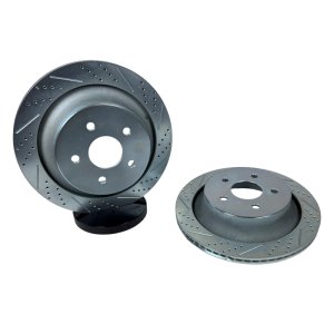 Dodge Ram 1500 Brake Rotors (2) - Rear - Baer Brakes - Big Claw Performance Rotors - `06-`22